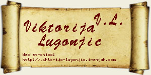 Viktorija Lugonjić vizit kartica